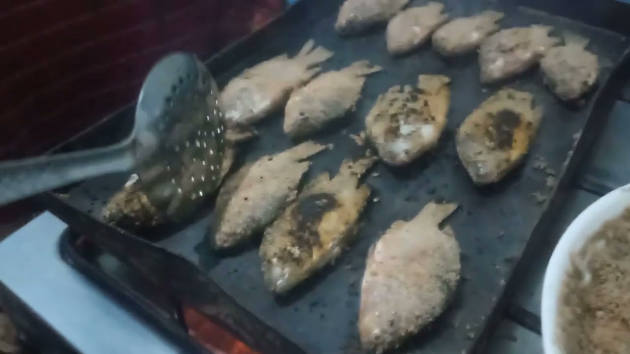  ان شاء الله هنشوي معكم السمك وهنطبخ الرز وهنتكلم مع بعض