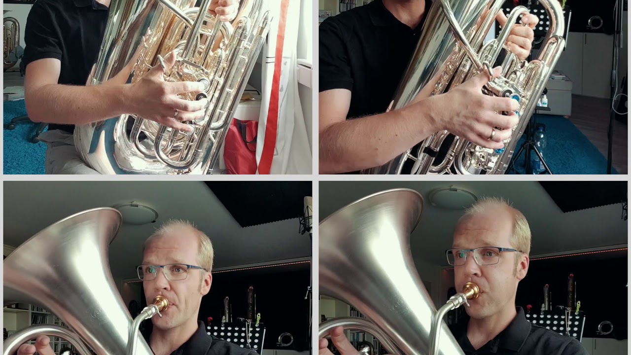 You raise me up - Josh Groban - Tubaquartett - Daniel Ridder
