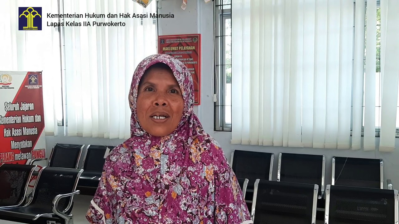 Testimoni Pelayanan Kunjungan Lapas Kelas IIA Purokerto