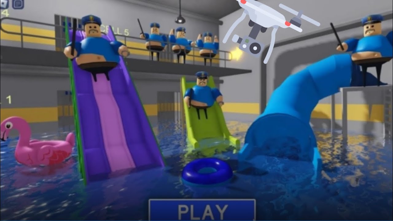 Jugando a la prisión de Barry water
