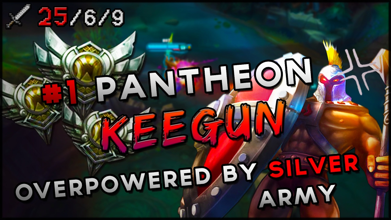 S7 | Keegun #1 Pantheon vs Maokai TOP | OVERPOWERED BY SILVERS !