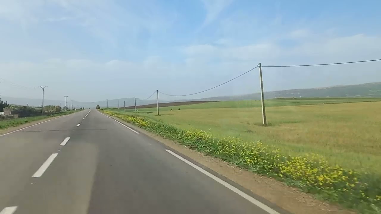 انت الآن على الطريق فاس قرب جماعة سلفات 🌹اقليم سيدي قاسم 🐴
