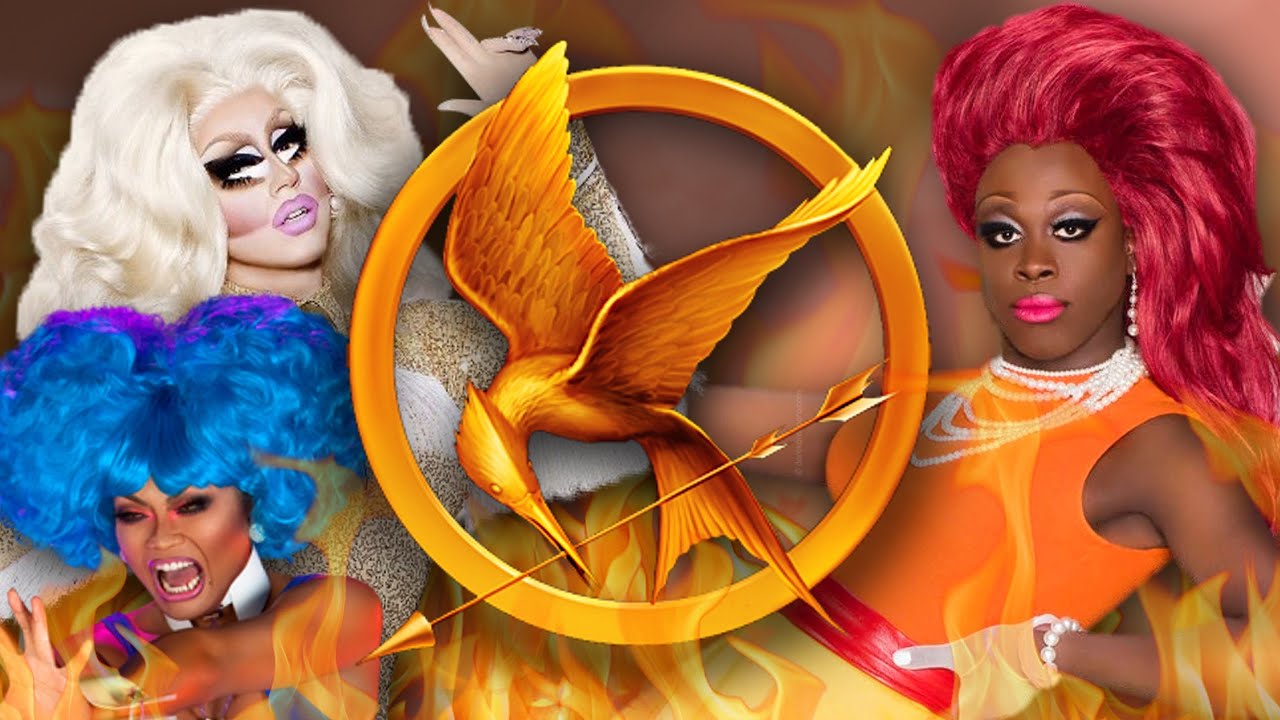 i put RPDR queens in The Hunger Games