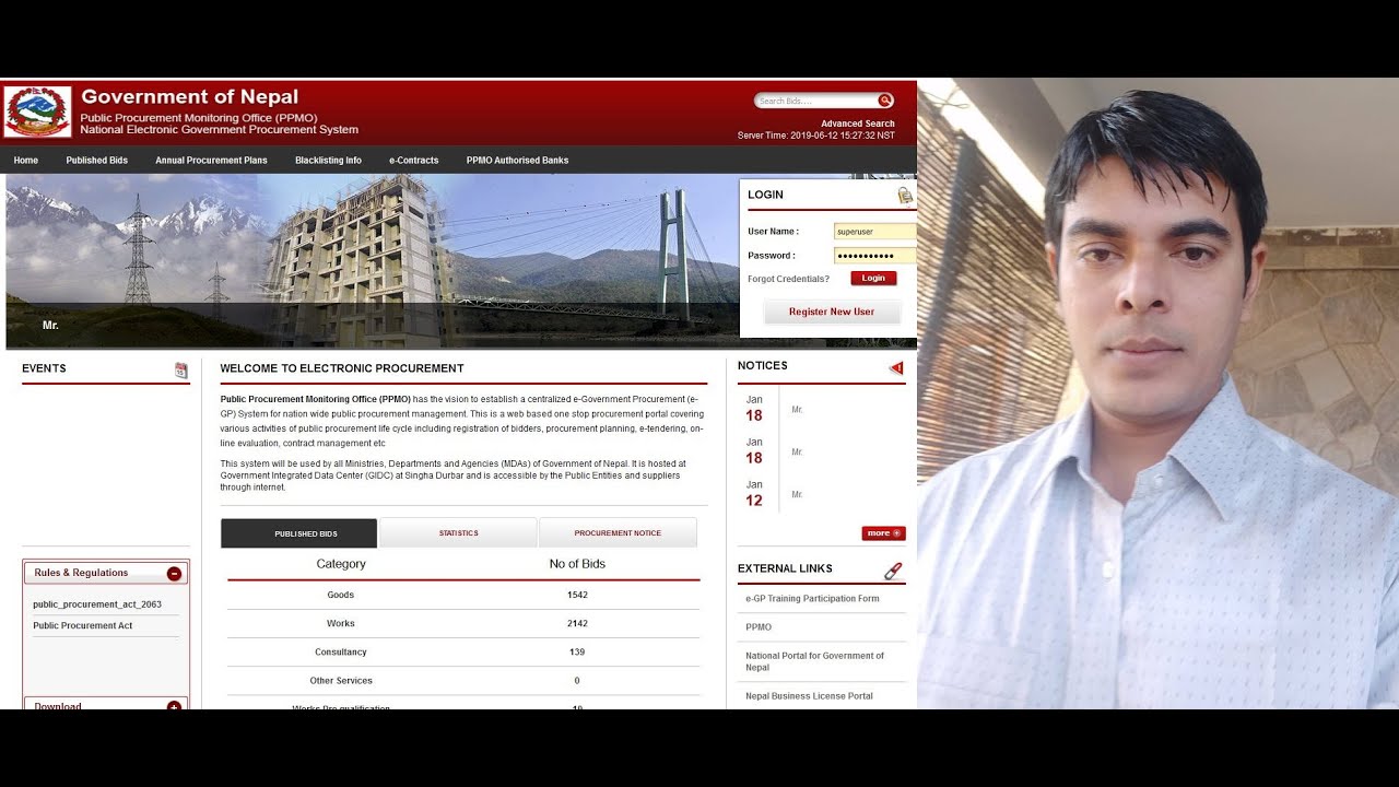 e-GP Bidder Site