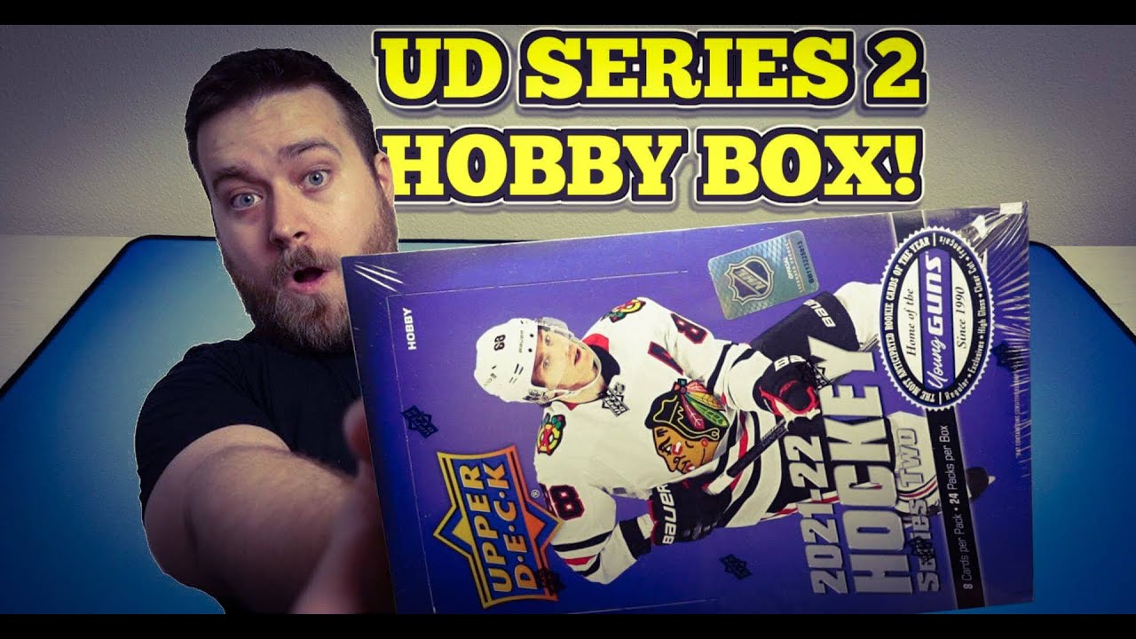 21-22 UPPER DECK SERIES 2 HOBBY BOX Break! Otevíráme hokejové kartičky od Upper Deck!