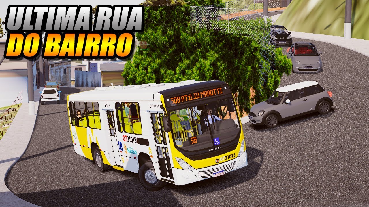 SUBINDO MORROS ATÉ A ULTIMA RUA DO BAIRRO!! PROTON BUS SIMULATOR - G920