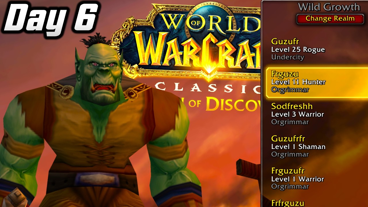 SOD FRESH EVENT🔥MELEE HUNTER LEVELING/GEARING🔥GUILD FOUND + LEVEL LOCKED🔥WILD GROWTH EU HORDE