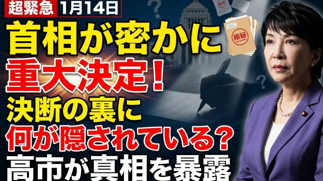 決断の裏に何が…首相が密かに下した重大決定の真相