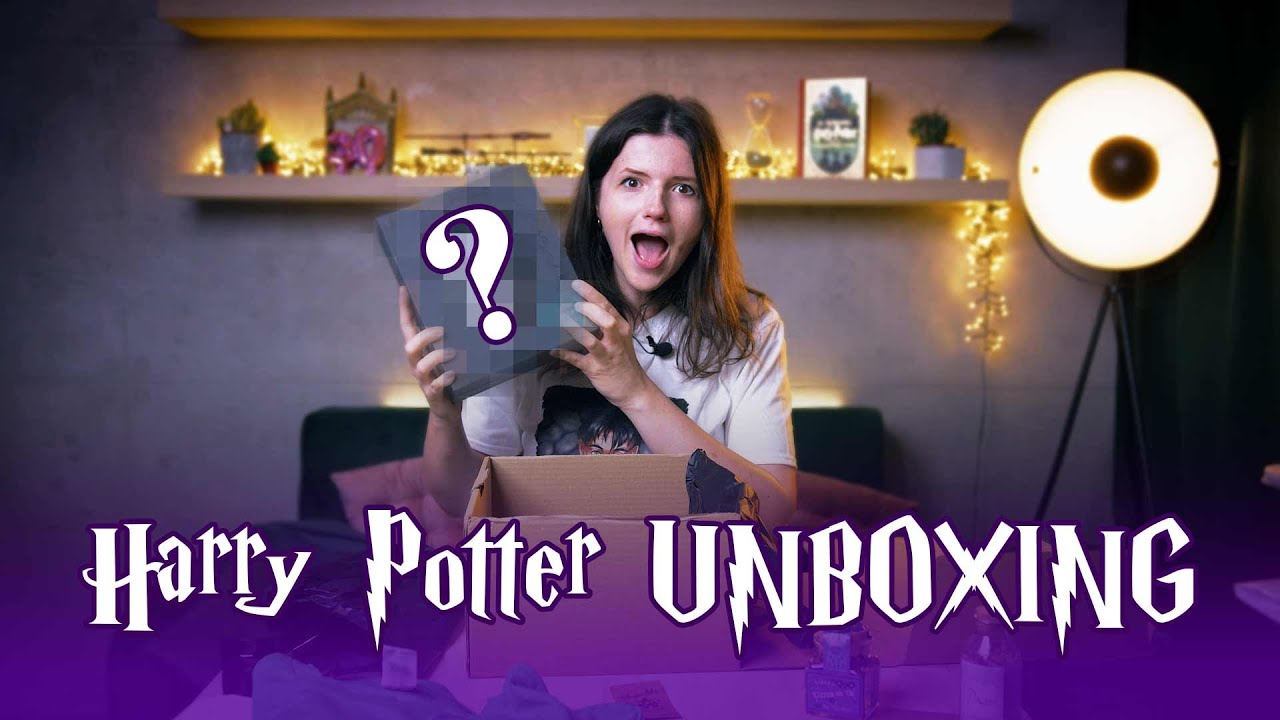 POLISH HARRY POTTER MYSTERY BOX Magic Witch House Malfoy Manor UNBOXING