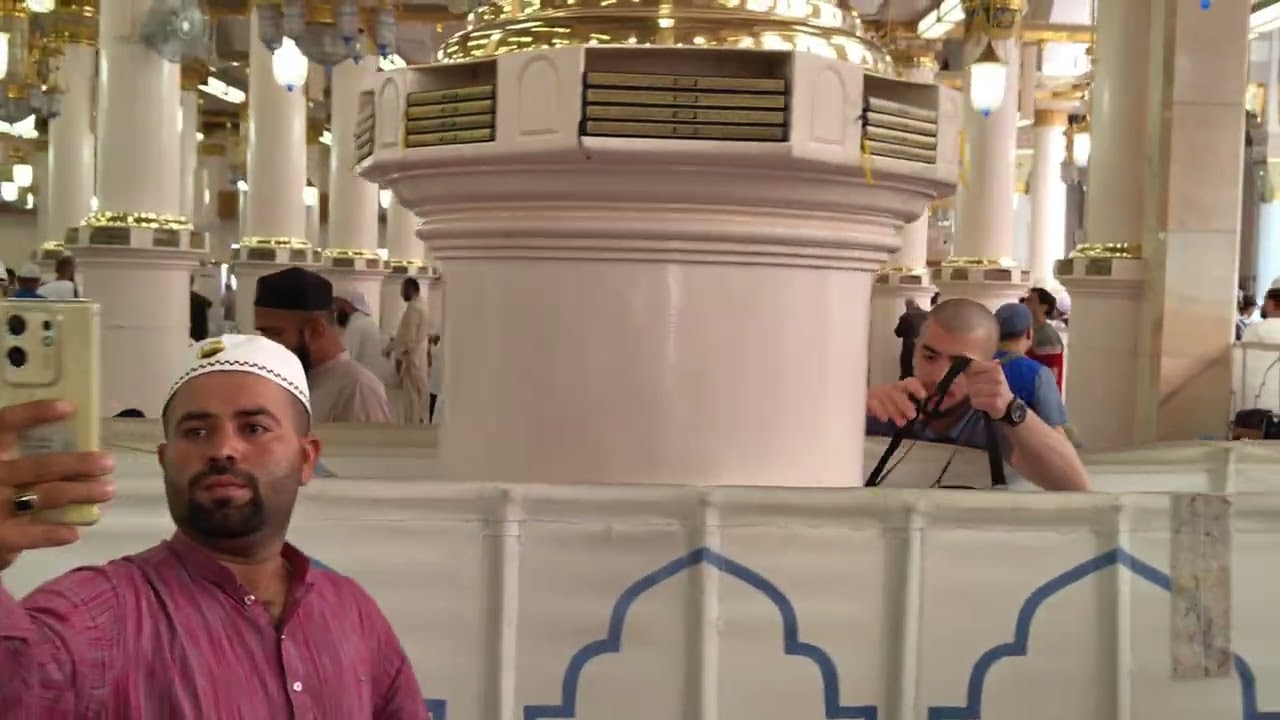Masjid e Nabvi me jannat Ka Tukda #masaallah #alhamdulillah #love