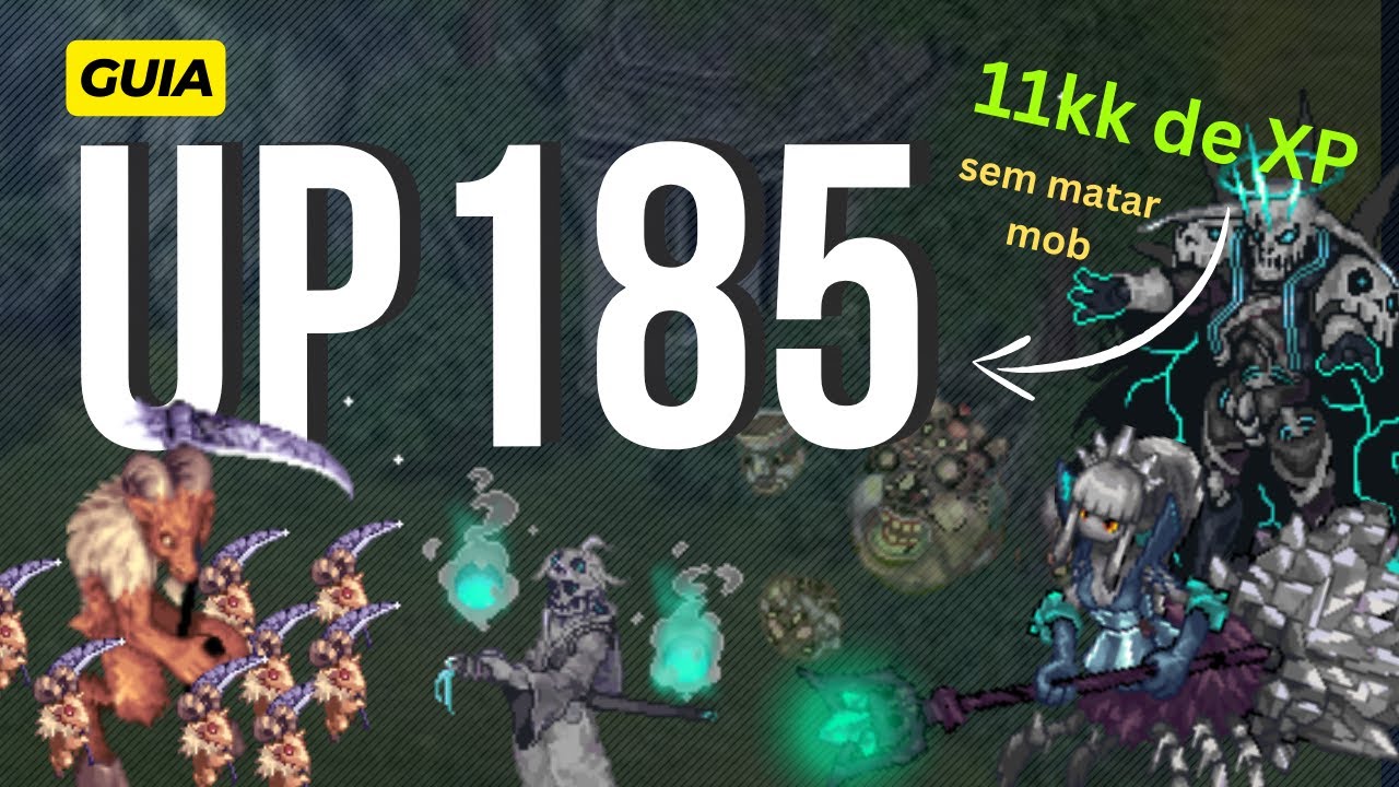 GUIA DE UP AO 185: QUAIS MAPAS UPAR - RAGNAROK ONLINE