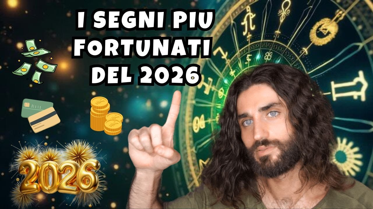 I SEGNI PIU FORTUNATI DEL 2026