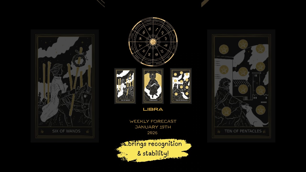 Libra Weekly Forecast January 19th