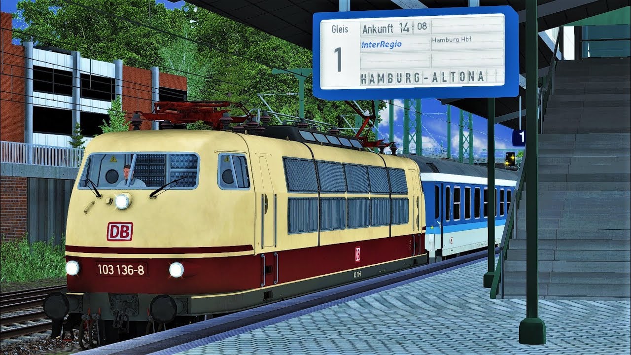 Let's Play Train Simulator 2018 | Überhitzung der Lok | BR 103 Interregio | Hamburg Hannover Deluxe