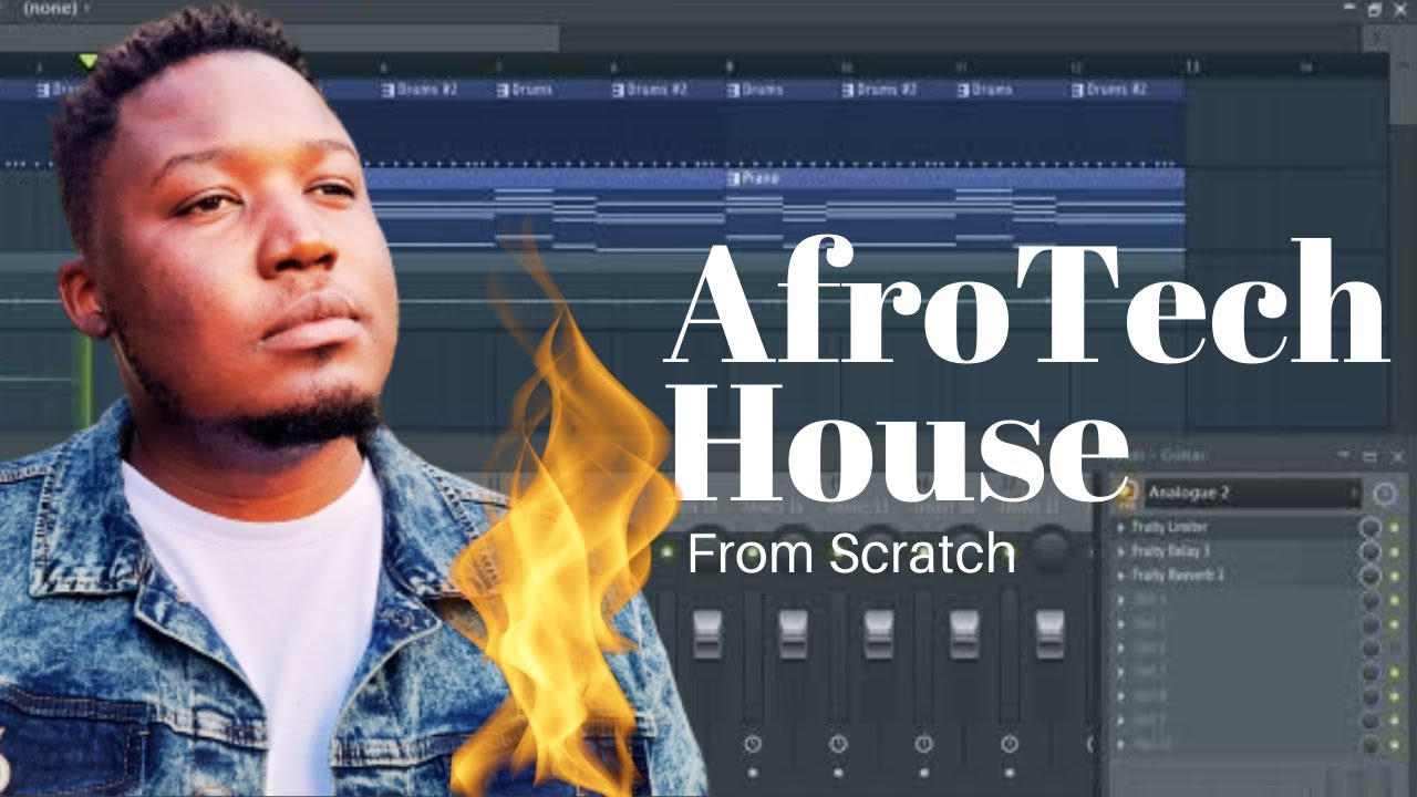 How To Make Afro Tech House From Scratch FL Studio Tutorial Free FLP 2021