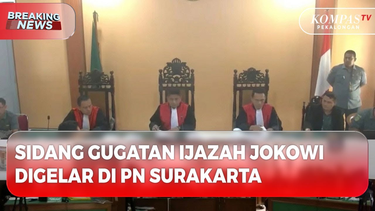BREAKING NEWS - Gugatan Ijazah Jokowi: Ini Poin Penting dalam Persidangan di PN Surakarta