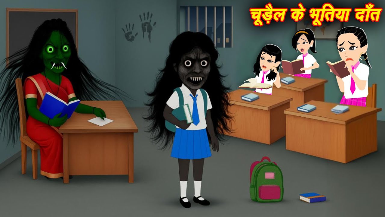 चुड़ैल के भूतिया दाँत Witch's Ghostly Teeth | Horror Stories | Chudail Ki Kahaniya | Bhootiya Kahani