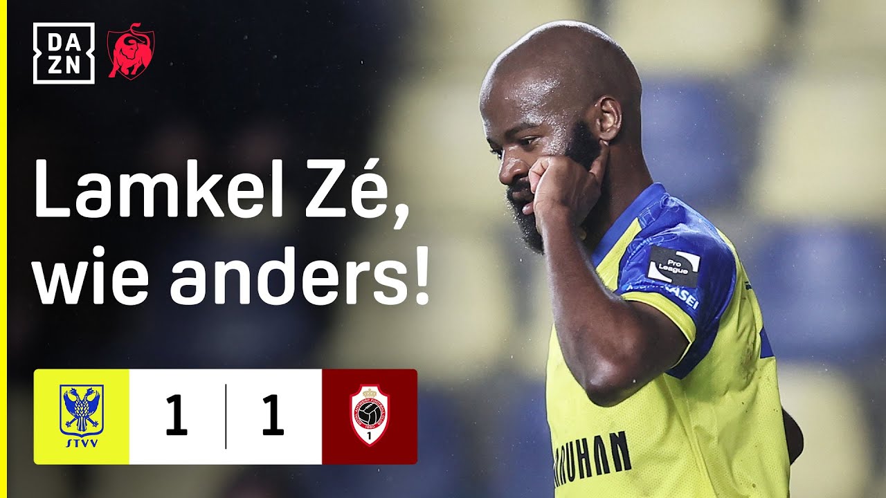 Valencia en Lamkel Zé zorgen voor een puntendeling. 🤝 | STVV - Royal Antwerp FC