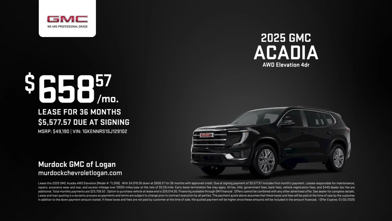 GMC Acadia 12/12/2024 4670439