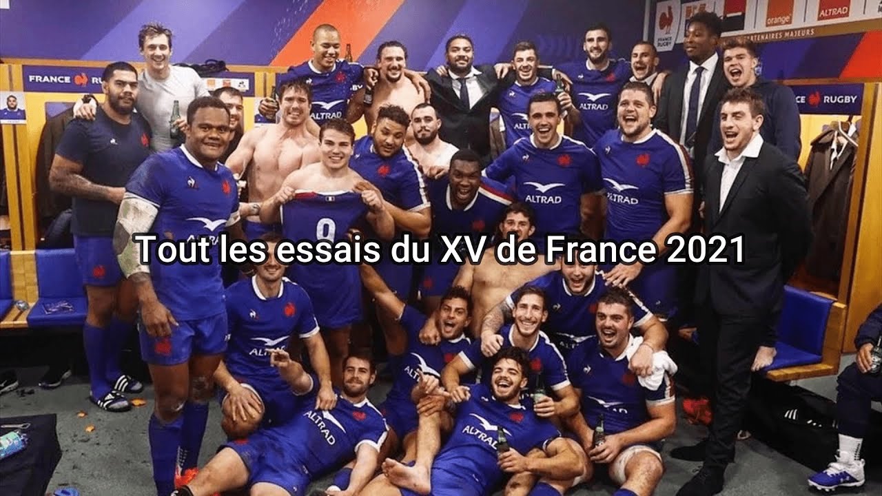 Tout les essais du XV de France en 2021