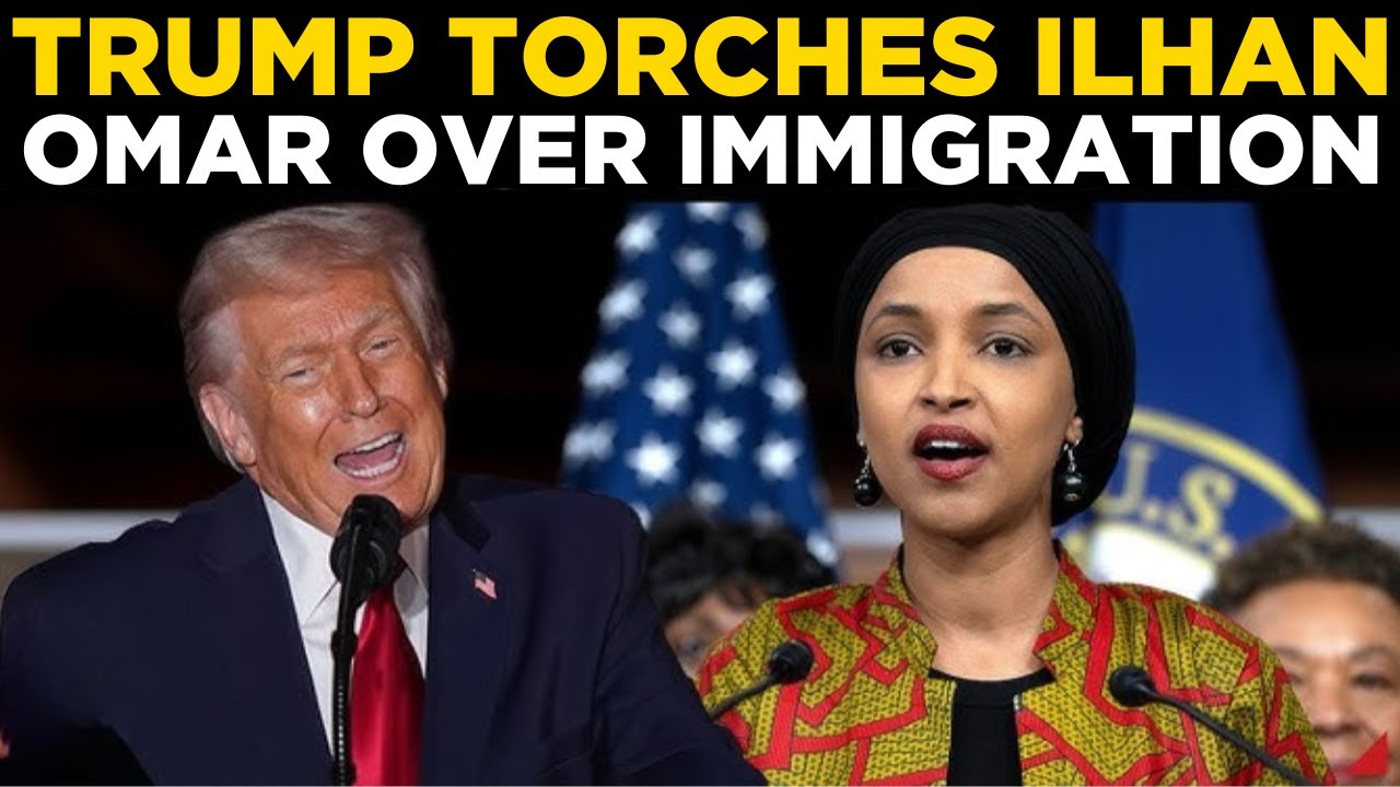 Donald Trump LIVE | Trump Slams Ilhan Omar With Explosive Get Out Comment | Trump rally live