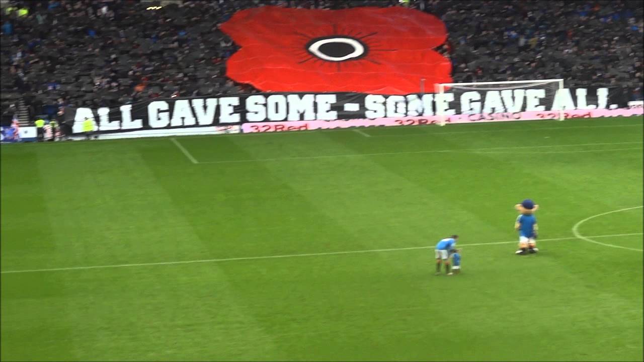 Rangers 4 - 0 Alloa (Rangers commemorate Remembrance Day)
