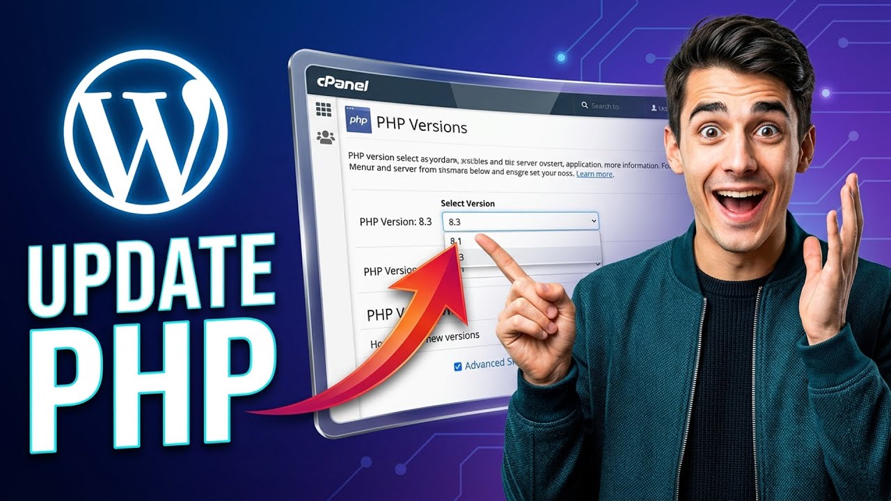 Как обновить версию PHP на сайте WordPress (самый простой способ) (руководство на 2026 год)