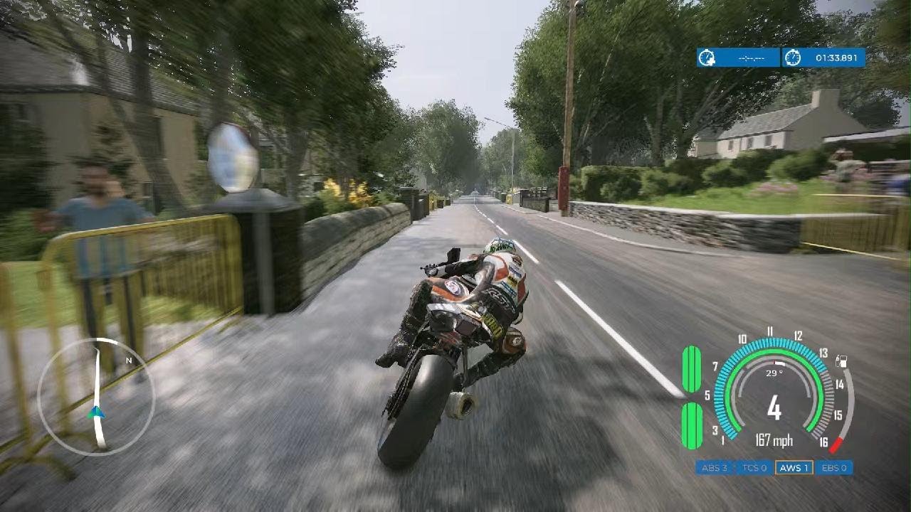 TT Isle of Man: fast feeling setup