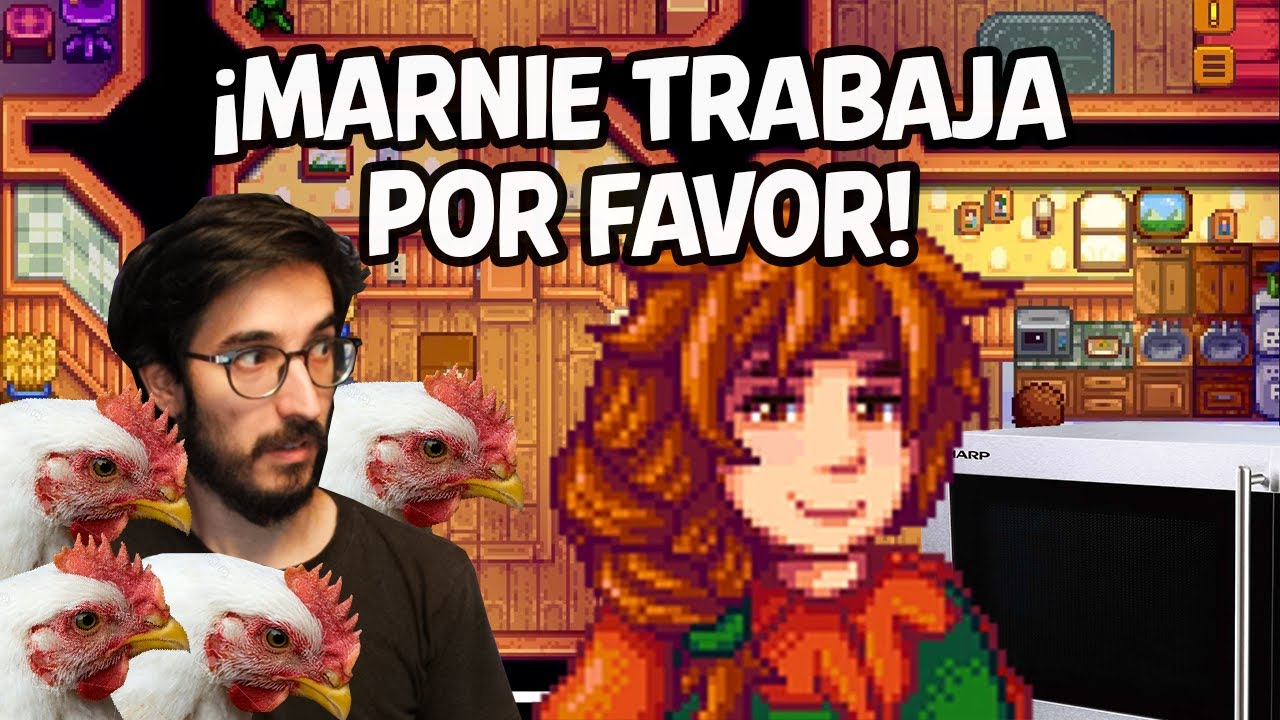 Mis pollos pasan hambre mientras Marnie mira el microondas