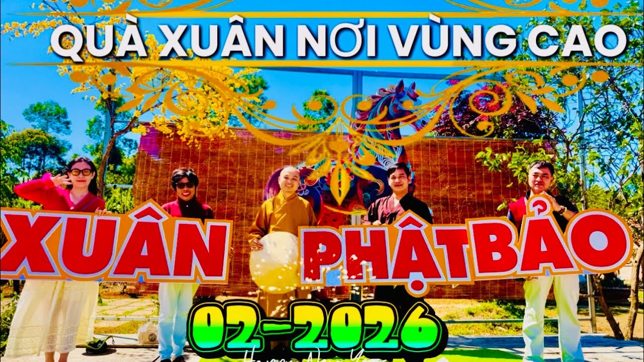 Xuân đã về 7,8/2/2026 cùng Thiện Chí