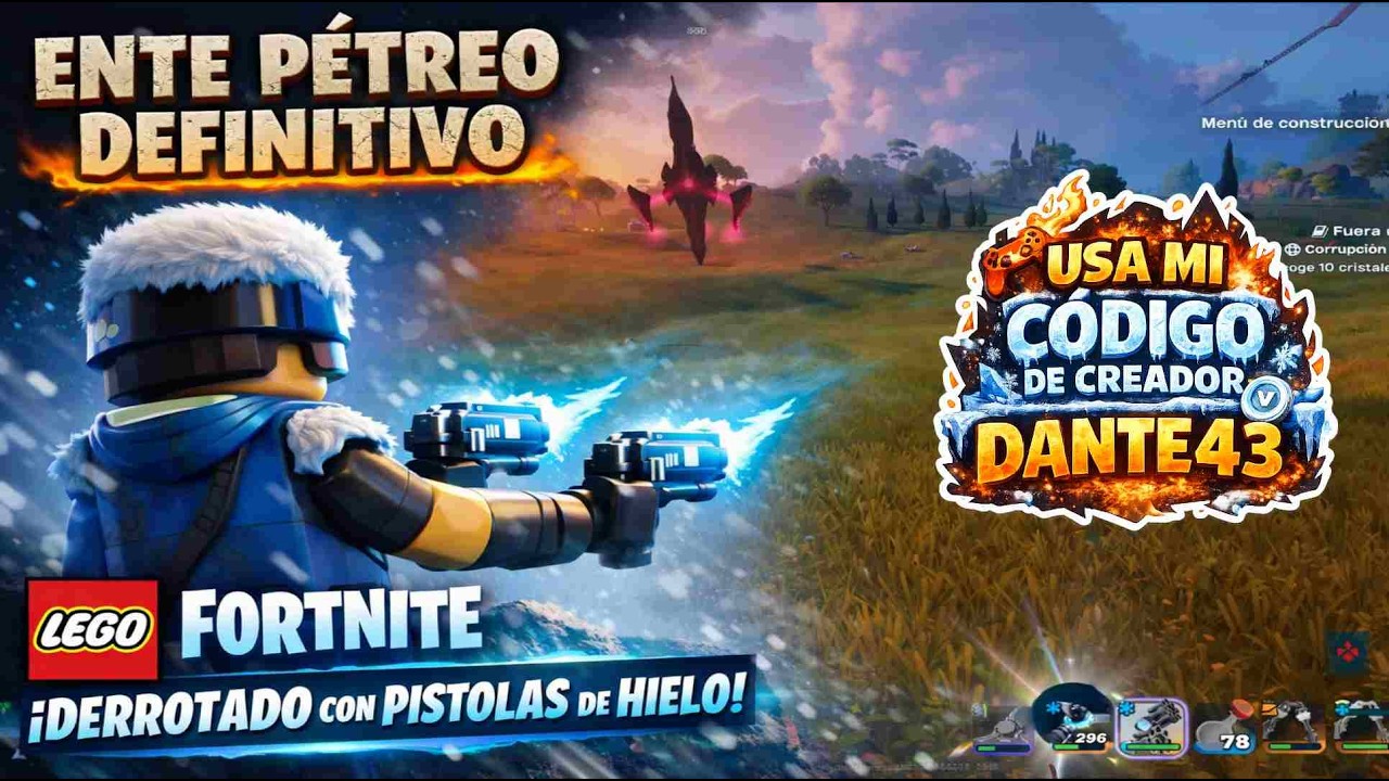 Derroté al ENTE PÉTREO DEFINITIVO con pistolas de hielo ❄️🔥