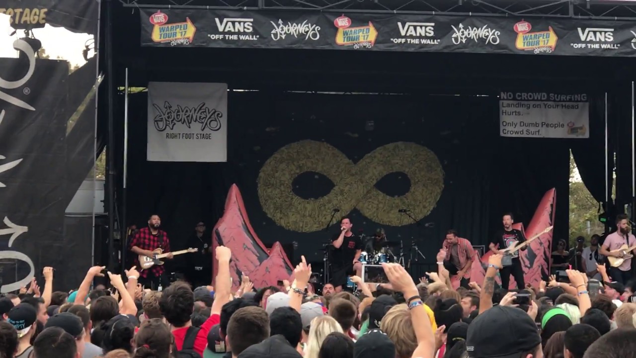 Dance Gavin Dance - FULL SET [Live HD] - Vans Warped Tour (Mountain View, CA 8/4/17)