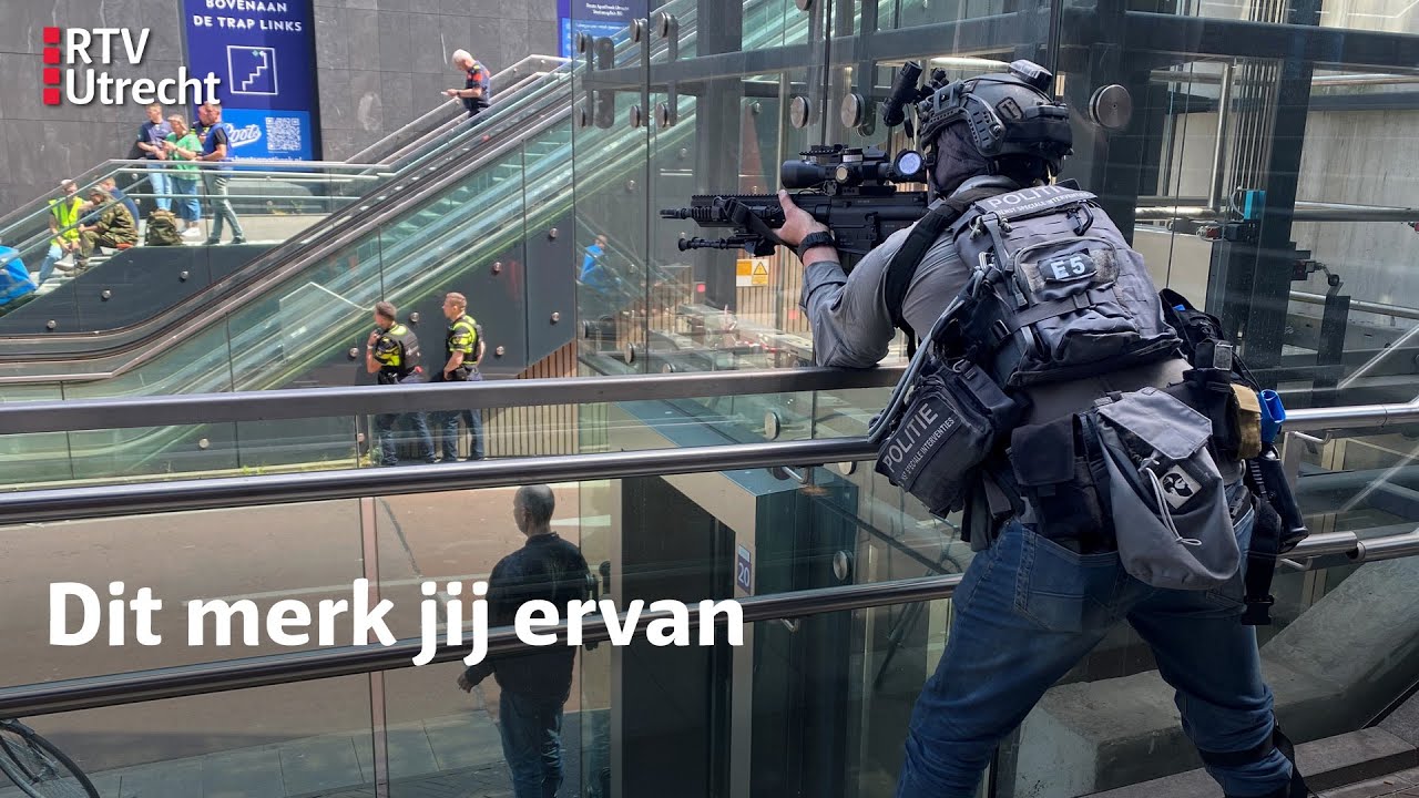 Grote crisisoefening op Utrecht Centraal | RTV Utrecht