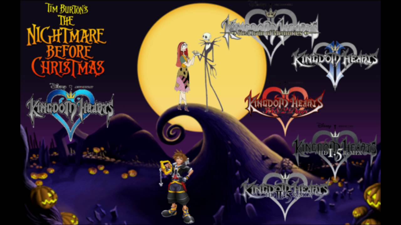 Music Mashup: The Nightmare Before Christmas & Kingdom Hearts - This is Halloween Town