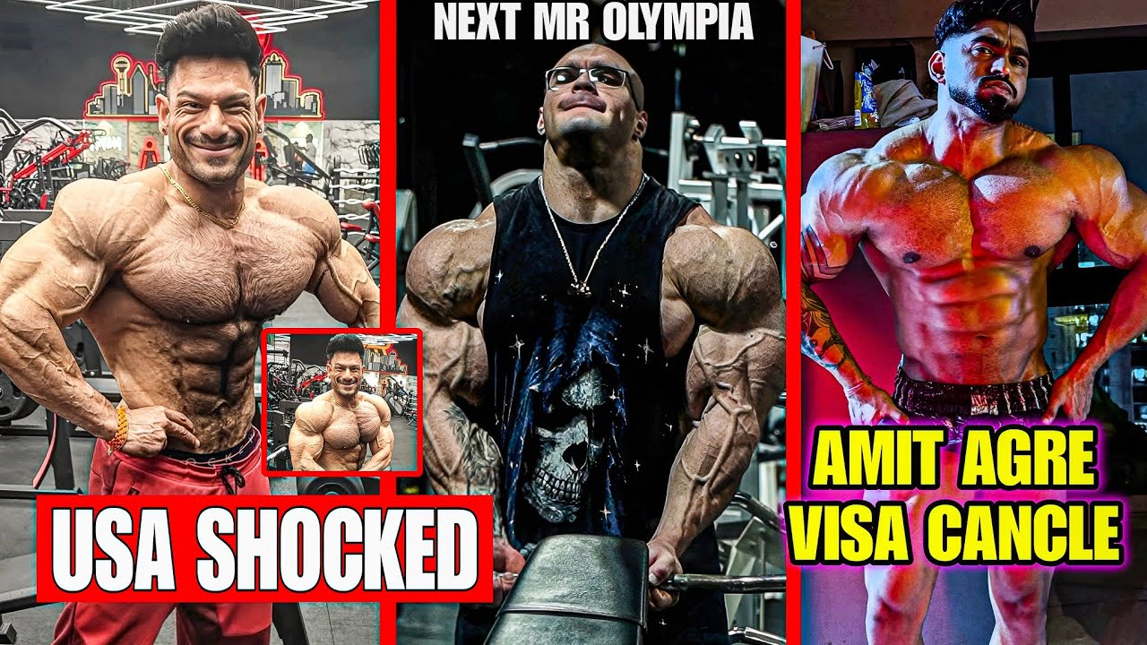 Manoj Patil First Update From USA🇺🇸., Nick Walker Next Mr Olympia.  AMIT agree Visa Cancel?