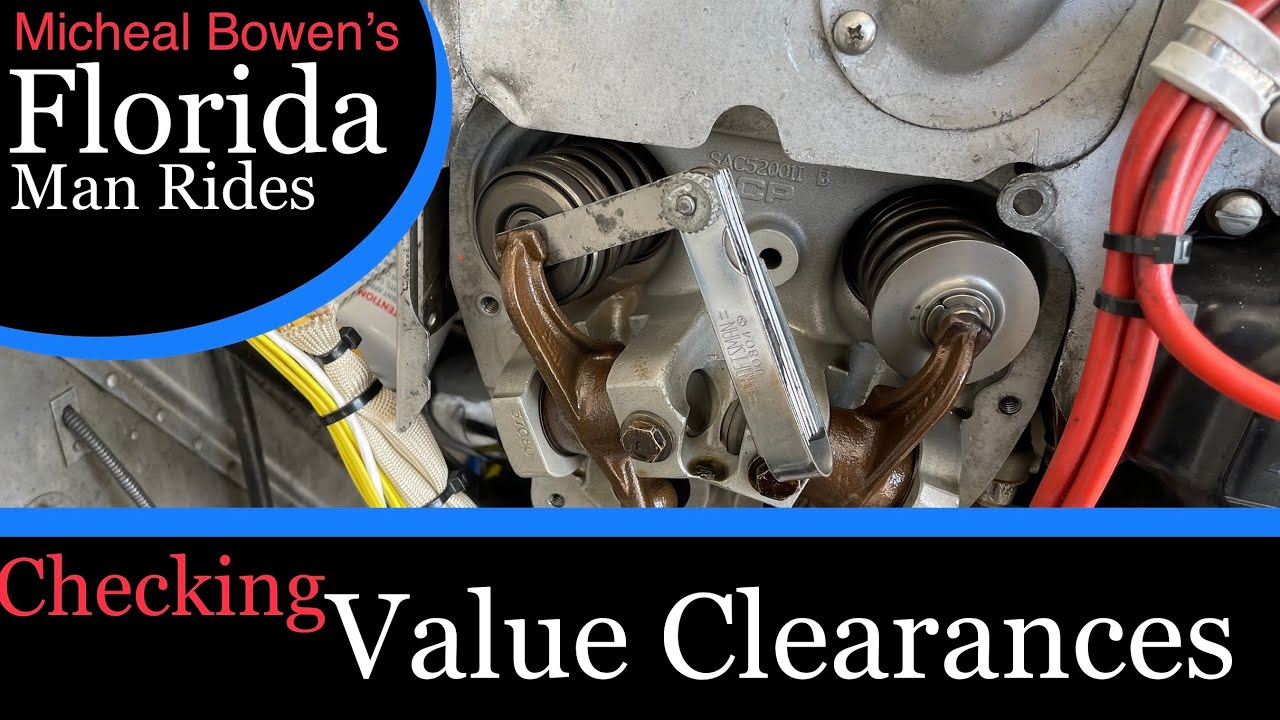 Florida Man Rides: Checking Valve Clearance