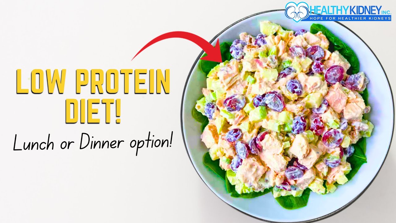 Low Protein Diet For Kidney Patients! (Lunch or Dinner Option)