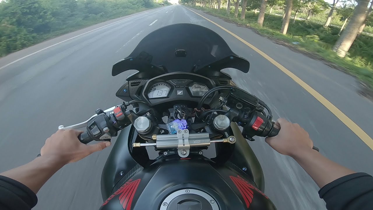 CBR650F ซิ่งไปรับแฟนสนามบินหาดใหญ่(180+)🔥 [EP.1]