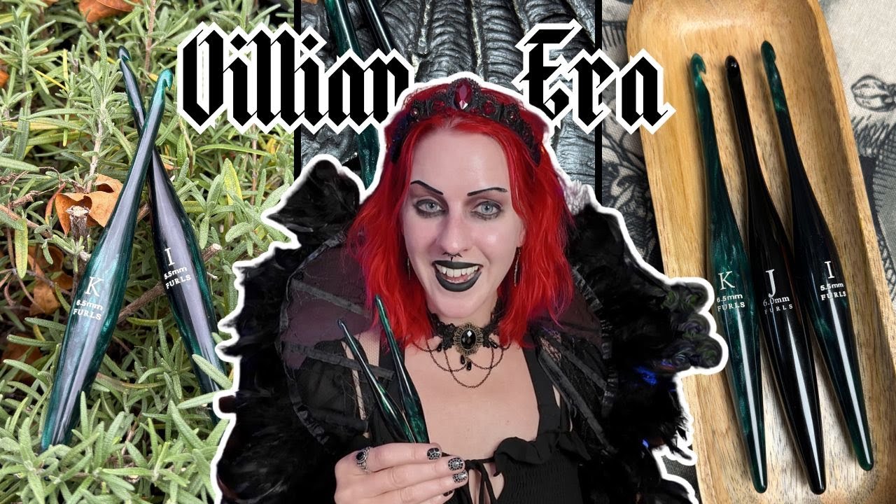 New Halloween Vixen Crochet Hooks~ Furls Crochet 2025