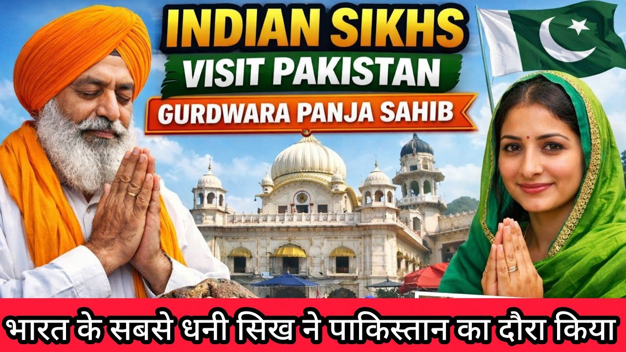 Richest Indian Sikh visit Pakistan Gurdwara || World Bank President Ajaypal Singh 