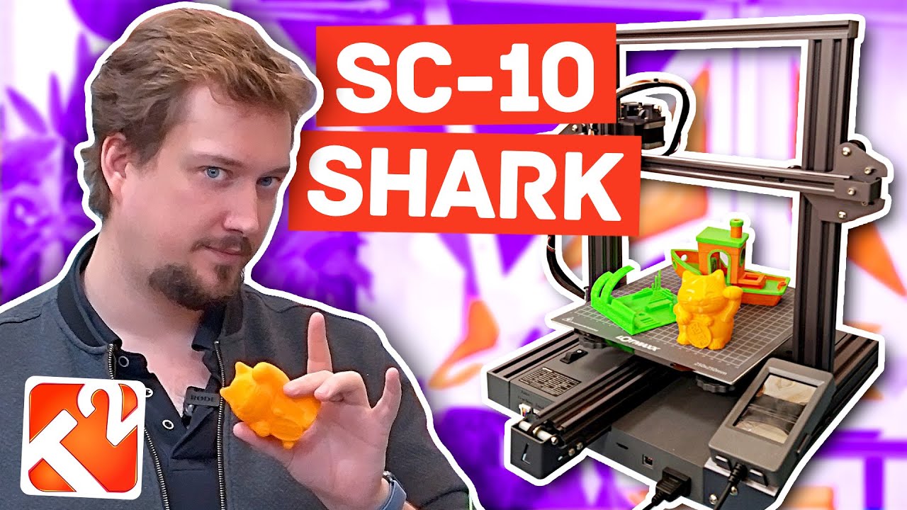 Une imprimante 3D BiColore et GRAVEUSE LASER 3 en 1 !?! C'est bien ?? Lotmaxx SC-10 SHARK [T2]