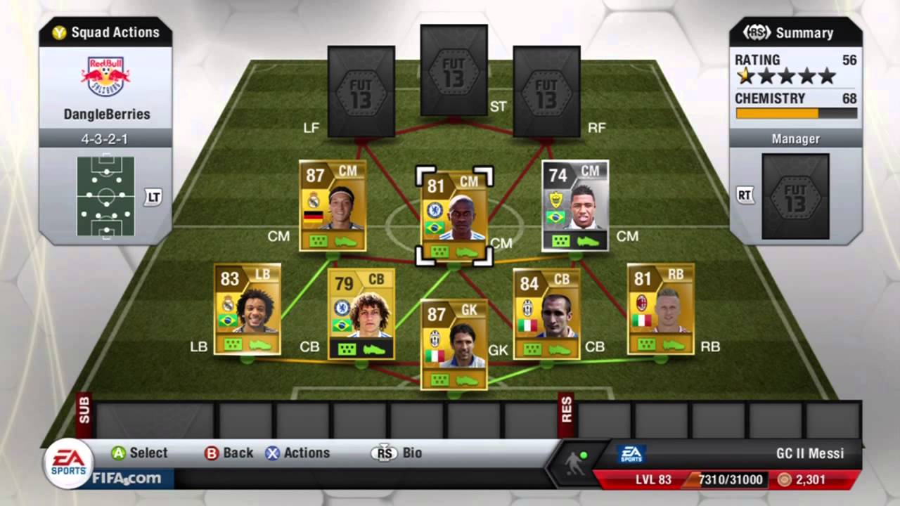 Fifa 13 Ultimate Team - 1.6 MILLION Hybrid Squad Builder! Featuring Ronaldo! - #14