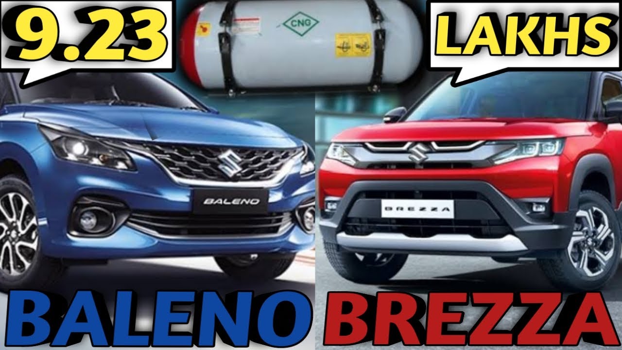 Maruti Suzuki Brezza CNG Vs Maruti Suzuki Baleno CNG