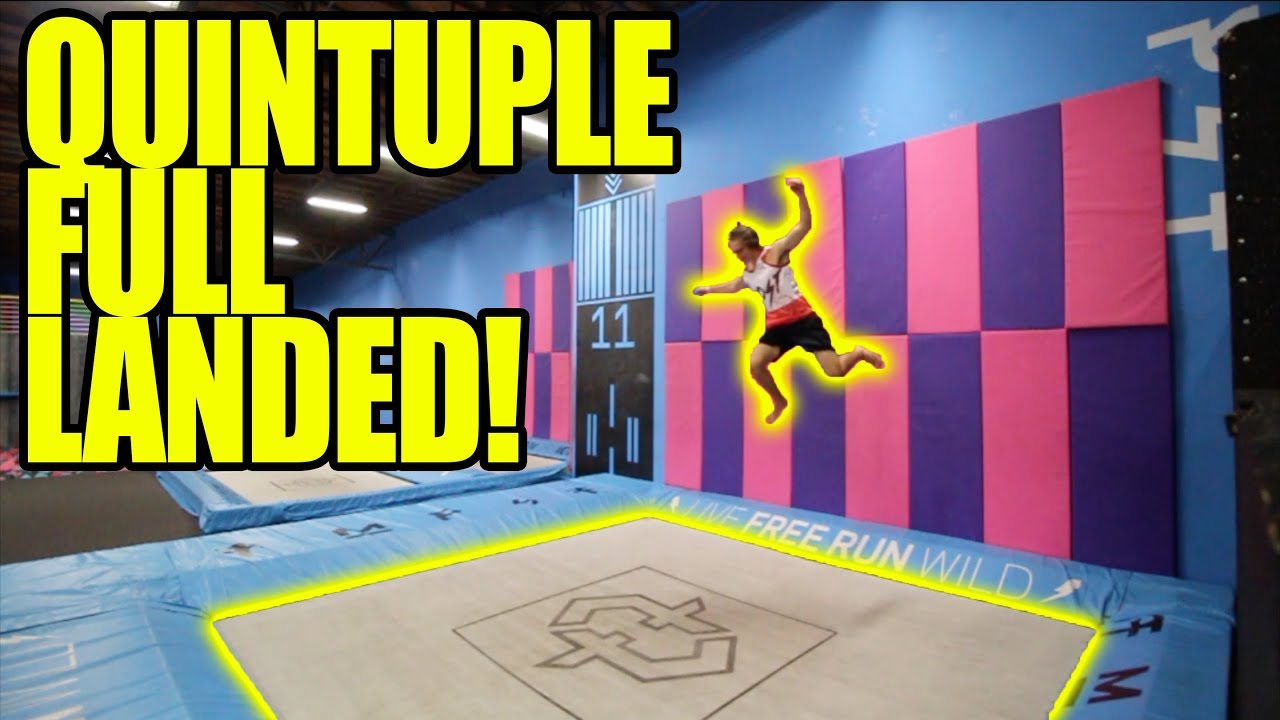 LANDING INSANE SUPER TRAMPOLINE TRICKS!