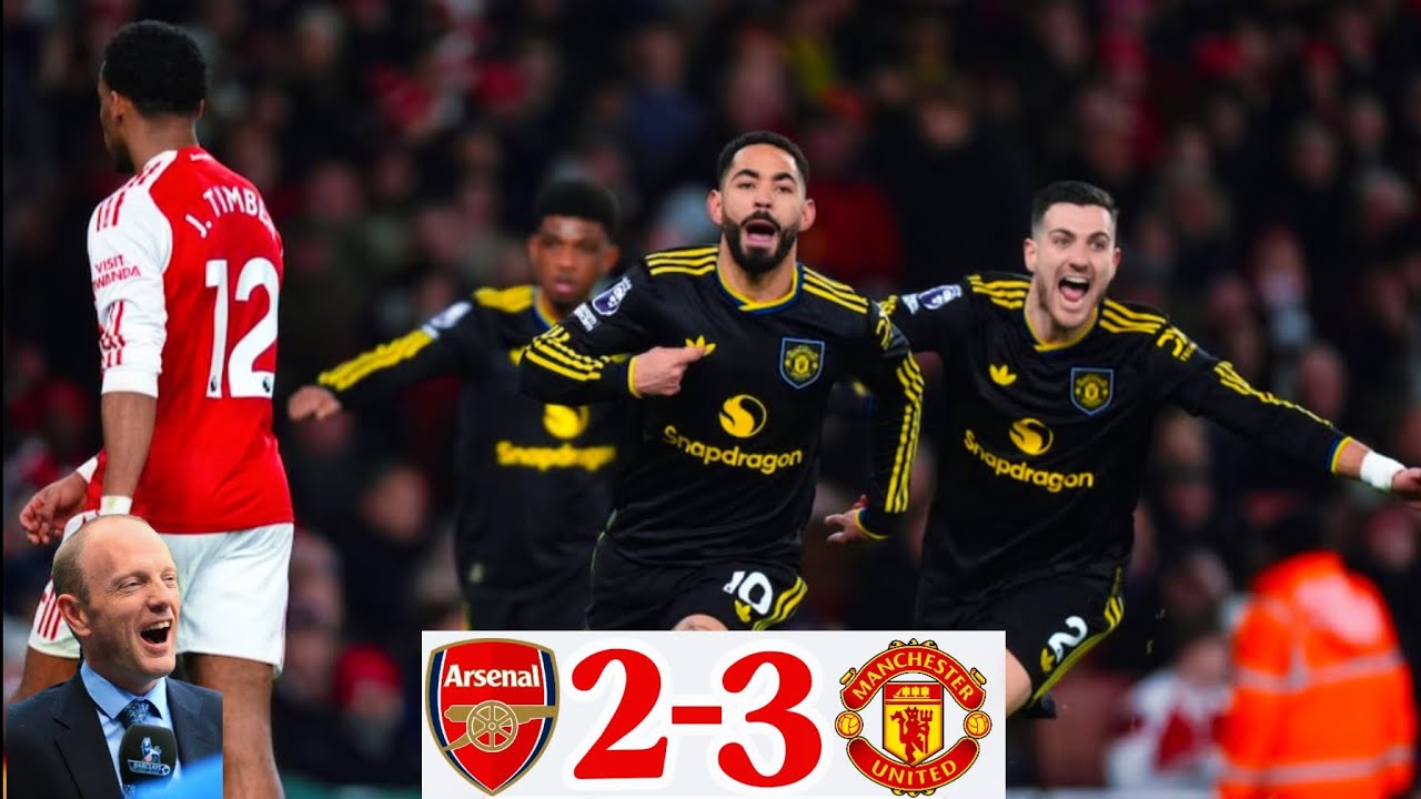Peter Drury 🤩🔥 Commentary 🥰|Arsenal vs Manchester United 😍|2-3 Full Time 