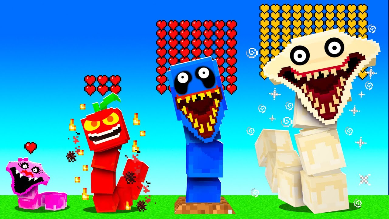 ¿Qué GUSANO ATERRADOR Tiene MAS VIDA? 😨 MINECRAFT