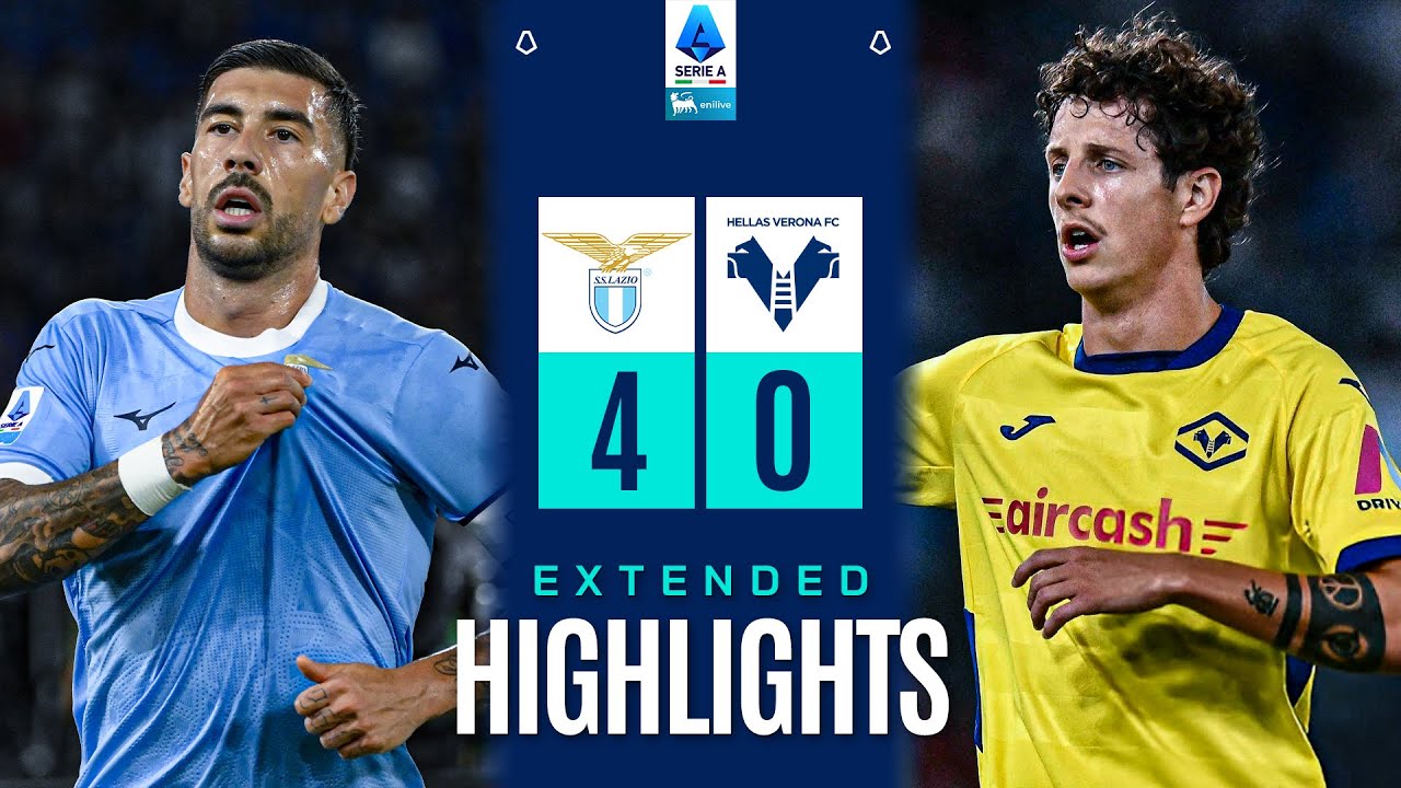 LAZIO-VERONA 4-0 | EXTENDED HIGHLIGHTS | SERIE A 2025/26