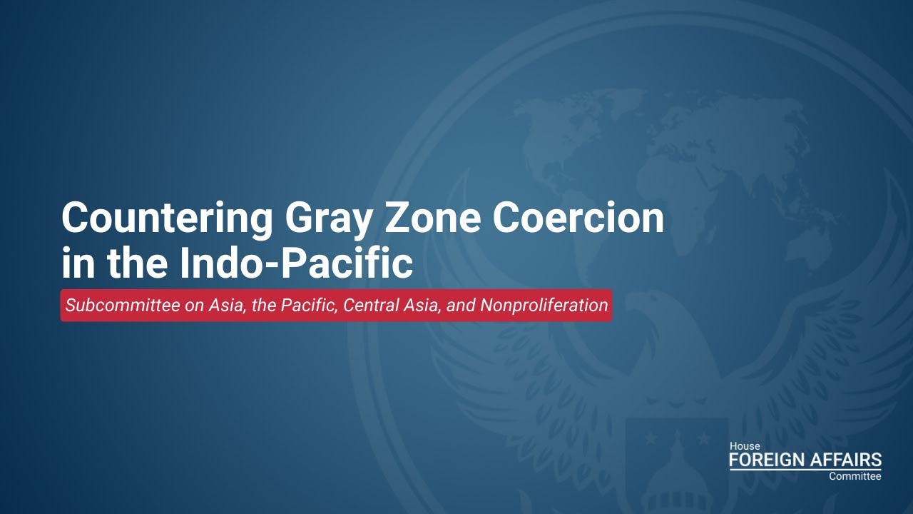 Countering Gray Zone Coercion in the Indo-Pacific