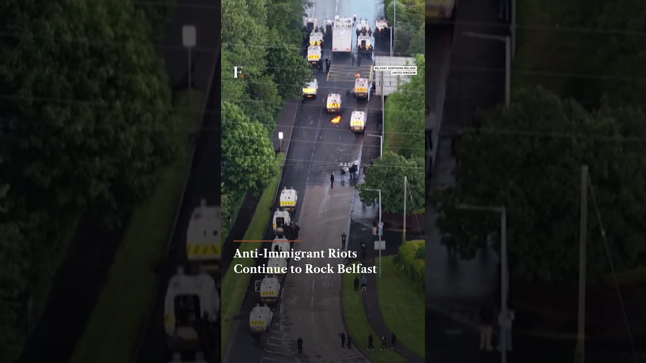 Anti-Immigrant Riots Continue To Rock Belfast After Stabbing Attack | N18G