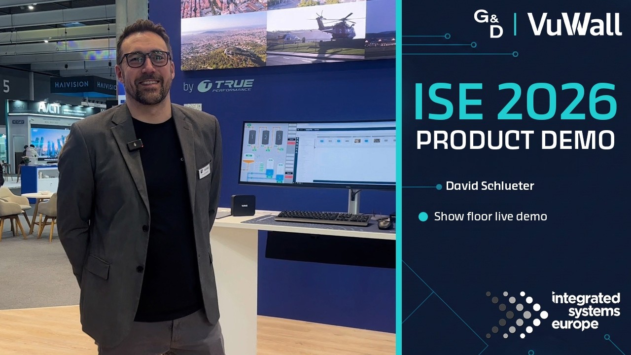 Live Demo at ISE 2026 | VuWall and G&D